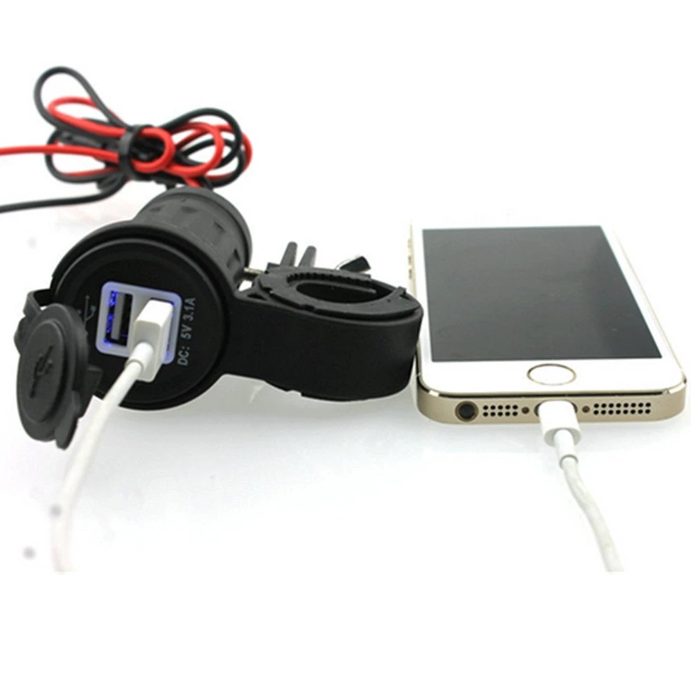 2 Port Mini Quick Charging Dual USB Car Charger Adapter