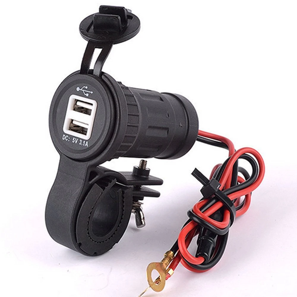 2 Port Mini Quick Charging Dual USB Car Charger Adapter