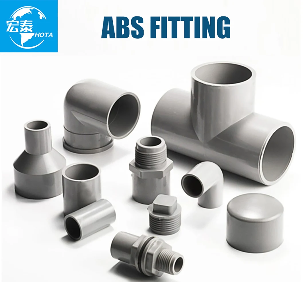 PVC ABS 1/2&prime; &prime; 3/4&prime; &prime; Bsp Flanged Backnut Pipe Fittings Locknut Nut