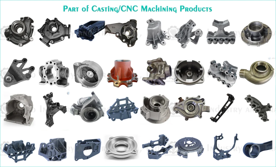 High Quality Iron Casting Parts Pipe Fitting with Grey Iron and Ductile Iron Casting Foundry China