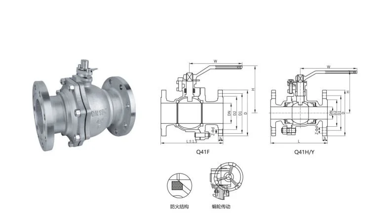 Stainless Steel Flange Ball Valve