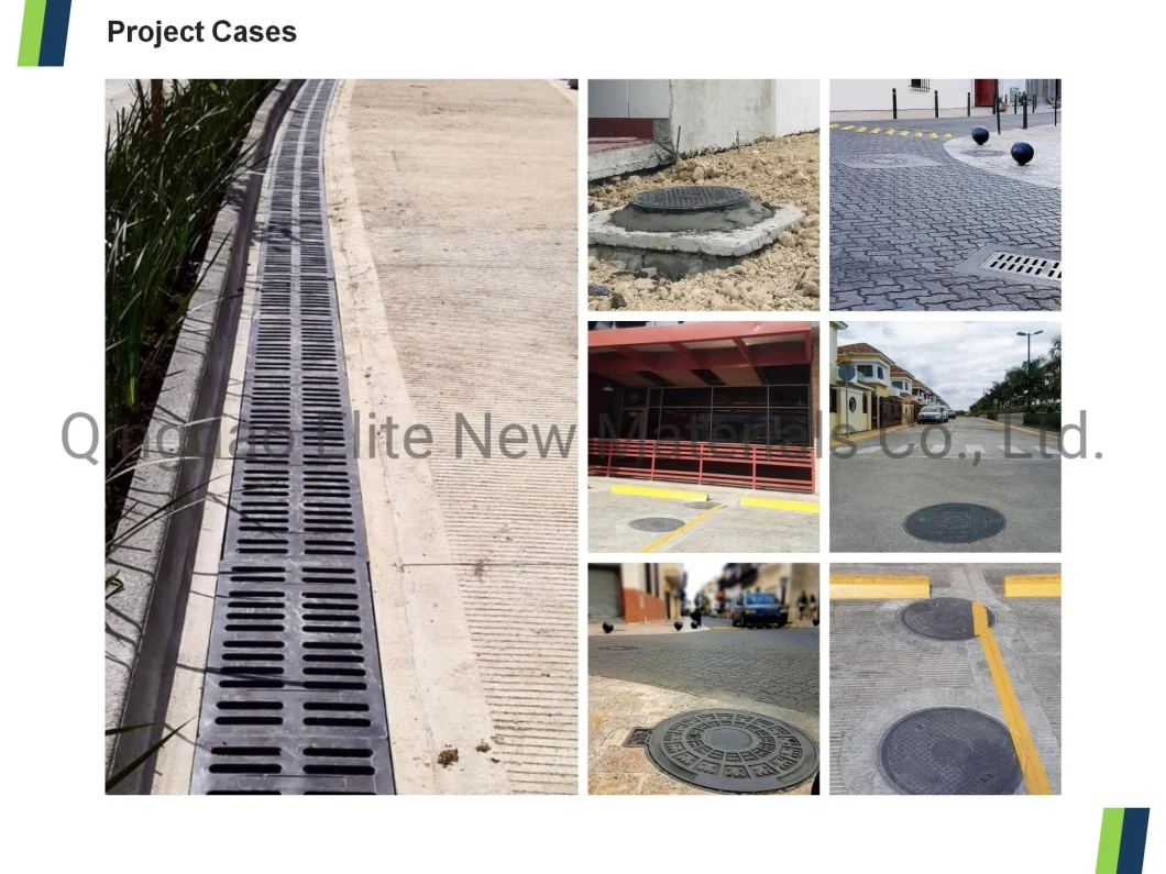 Elite for Infrastructure Construction Polymer Resin Composite Materials Gully Grating Wholesale