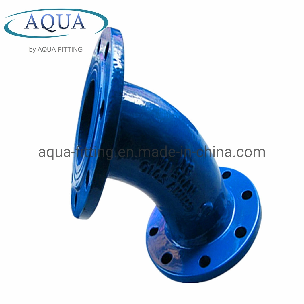 ISO2531 En545 Ductile Iron Pipe Fitting Flanged Socket