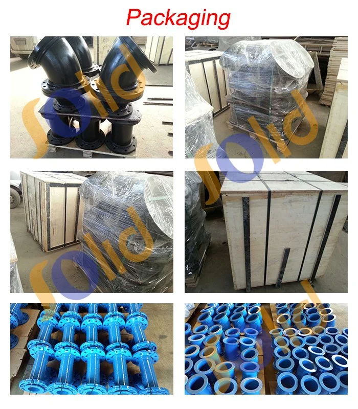 ISO2531/En545/En598 Bitumen Ductile Iron Pipe Fitting